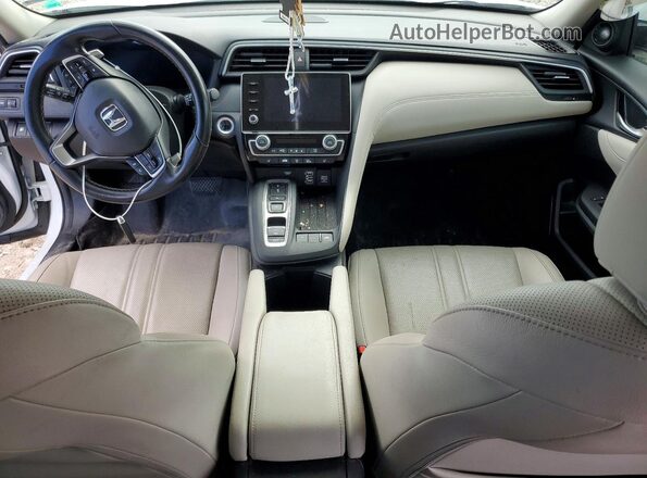 19XZE4F96NE015431 2022 HONDA INSIGHT White Dashboard view