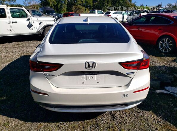 19XZE4F97LE004354 2020 HONDA INSIGHT White Rear view