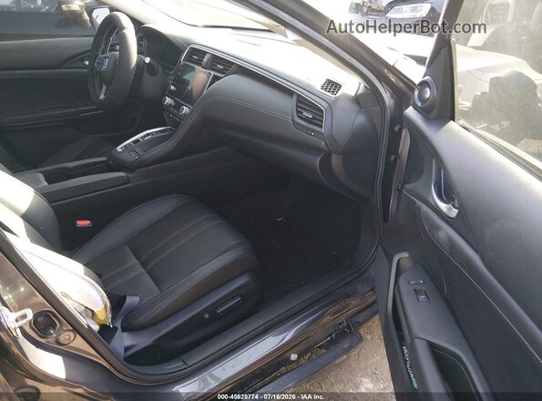 19XZE4F97LE009991 2020 HONDA INSIGHT Gray Widok wnętrza z przodu