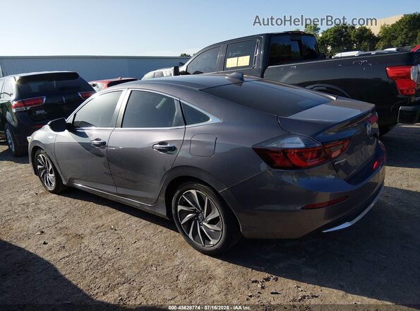 19XZE4F97LE009991 2020 HONDA INSIGHT Gray Widok wnętrza 360 stopni