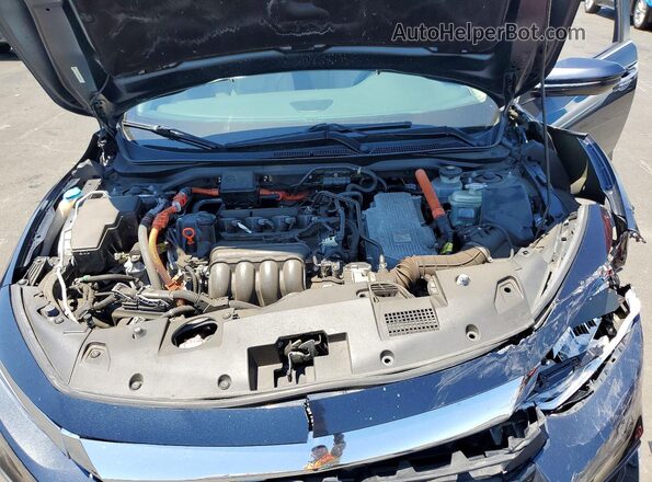 19XZE4F97NE004745 2022 HONDA INSIGHT Black Вид задньої частини салону