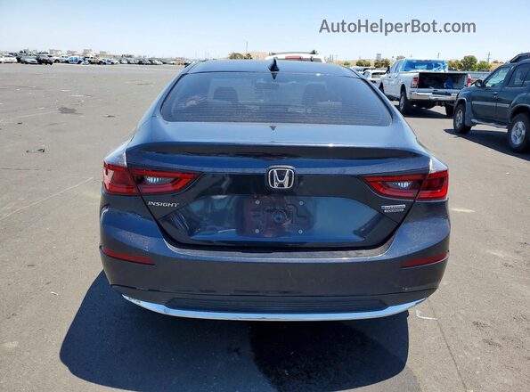 19XZE4F97NE004745 2022 HONDA INSIGHT Black Вид ззаду