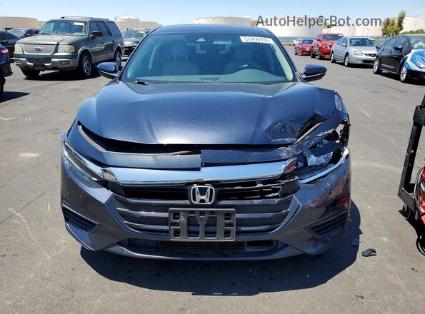19XZE4F97NE004745 2022 HONDA INSIGHT Black Вид спереду