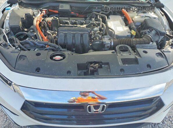 19XZE4F98LE010423 2020 HONDA INSIGHT White უკანა სალონის ხედი