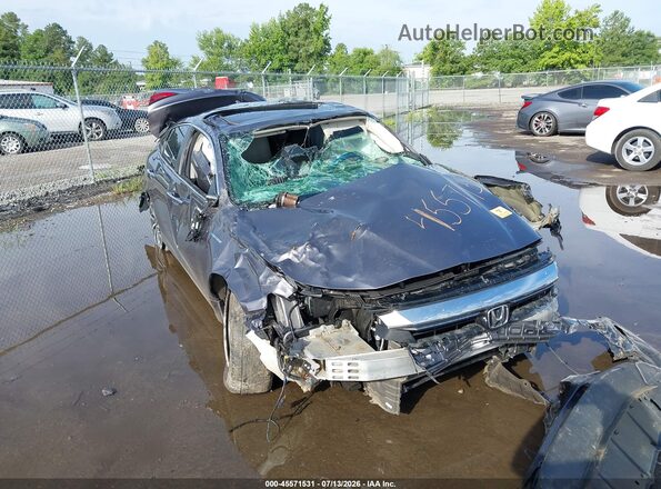 19XZE4F98ME001755 2021 HONDA INSIGHT Gray Դիմացի տեսք