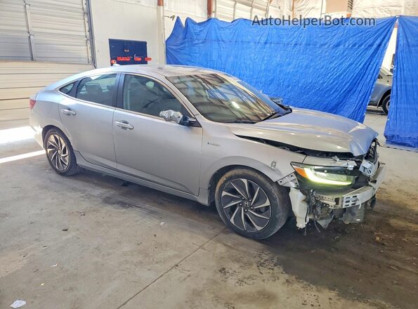 19XZE4F99KE002877 2019 HONDA INSIGHT Gray Առջևի աջ