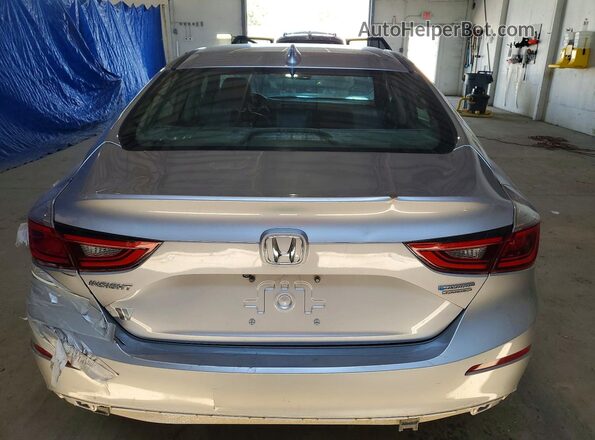 19XZE4F99KE002877 2019 HONDA INSIGHT Gray Հետևի տեսք