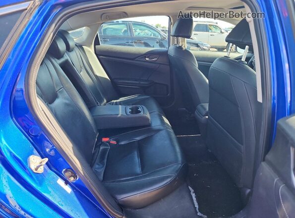 19XZE4F99KE018741 2019 HONDA INSIGHT Blue Vista de los asientos traseros