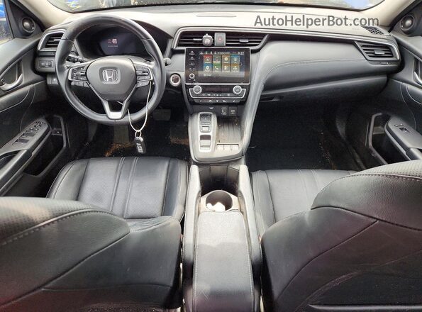 19XZE4F99KE018741 2019 HONDA INSIGHT Blue Vista del salpicadero