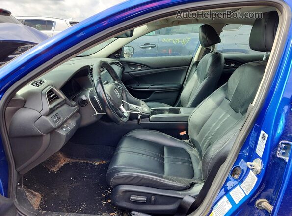 19XZE4F99KE018741 2019 HONDA INSIGHT Blue Vista interior delantera