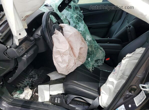 19XZE4F99ME006141 2021 HONDA INSIGHT Gray Вид салону спереду