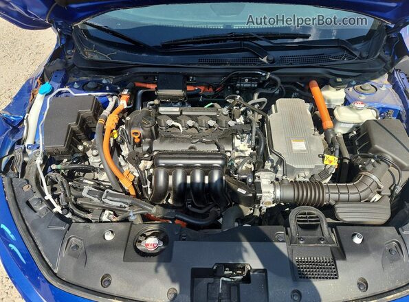 19XZE4F9XLE007698 2020 HONDA INSIGHT Blue Rear interior view