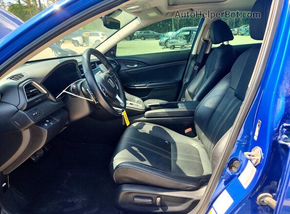 19XZE4F9XLE007698 2020 HONDA INSIGHT Blue Front interior view