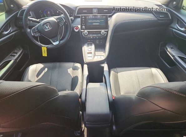 19XZE4F9XLE007698 2020 HONDA INSIGHT Blue Dashboard view