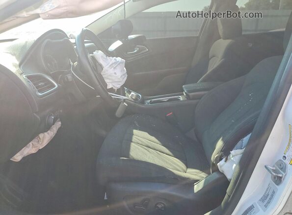 1C3CCCAB0GN107265 2016 CHRYSLER 200 White Vista interior delantera
