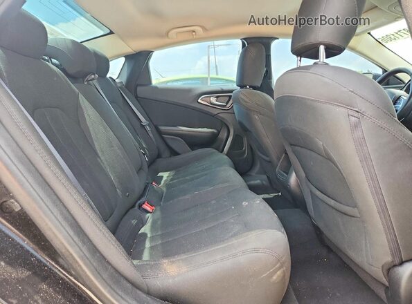 1C3CCCAB0GN109386 2016 CHRYSLER 200 Черный Вид задних сидений