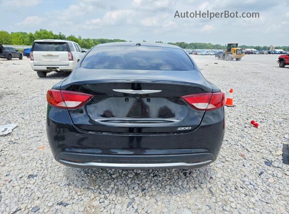 1C3CCCAB0GN109386 2016 CHRYSLER 200 Черный Вид сзади