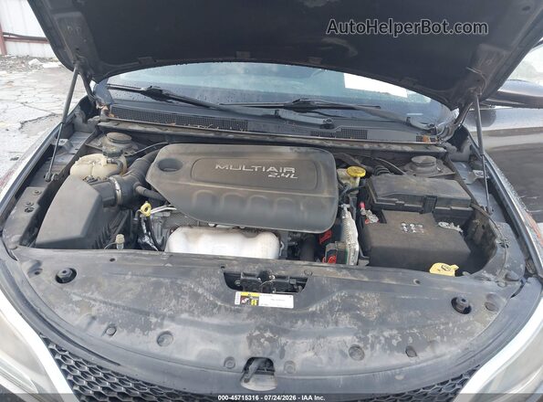 1C3CCCAB0GN112126 2016 CHRYSLER 200 Gray Вид ззаду