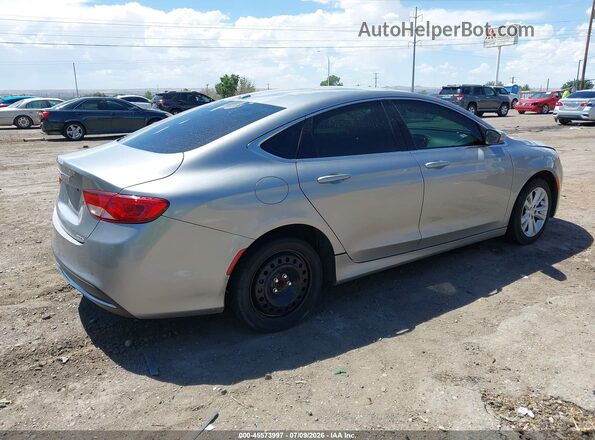 1C3CCCAB0GN126740 2016 CHRYSLER 200 Silver Trasero derecho
