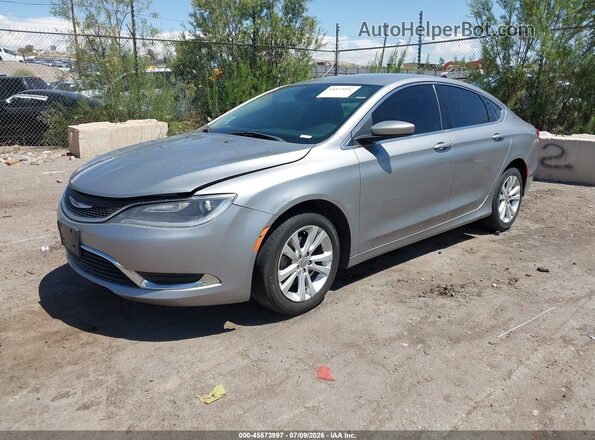 1C3CCCAB0GN126740 2016 CHRYSLER 200 Silver Vista tres cuartos delantera izquierda