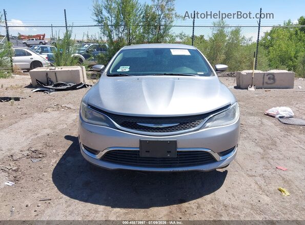 1C3CCCAB0GN126740 2016 CHRYSLER 200 Silver Vista del salpicadero