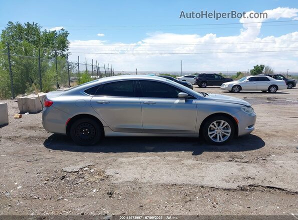 1C3CCCAB0GN126740 2016 CHRYSLER 200 Silver Vista del cuadro de instrumentos