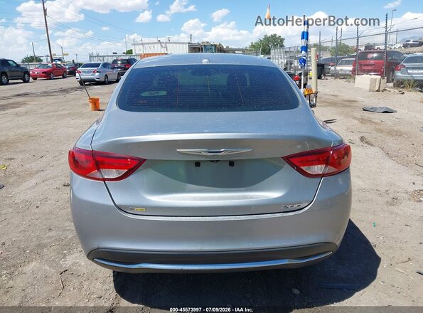 1C3CCCAB0GN126740 2016 CHRYSLER 200 Silver 