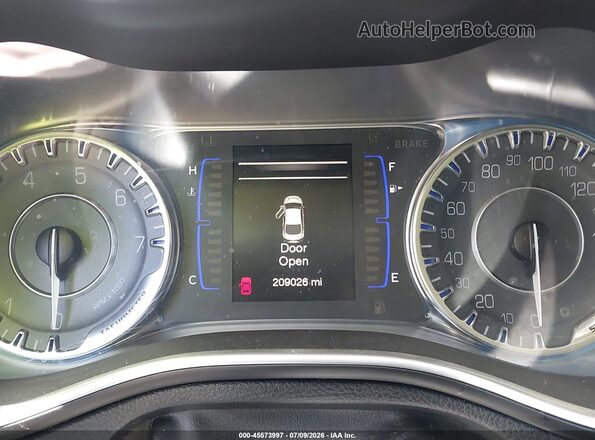 1C3CCCAB0GN126740 2016 CHRYSLER 200 Silver Vista de los asientos traseros