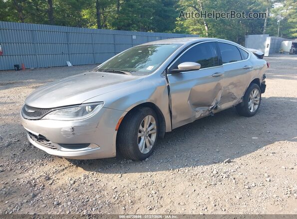 1C3CCCAB0GN131761 2016 CHRYSLER 200 Silver Przód lewy
