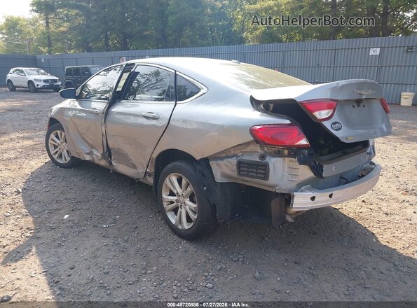 1C3CCCAB0GN131761 2016 CHRYSLER 200 Silver Tył lewy