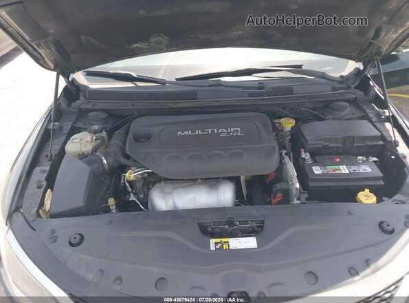 1C3CCCAB0HN505030 2017 CHRYSLER 200 Black Հետևի տեսք