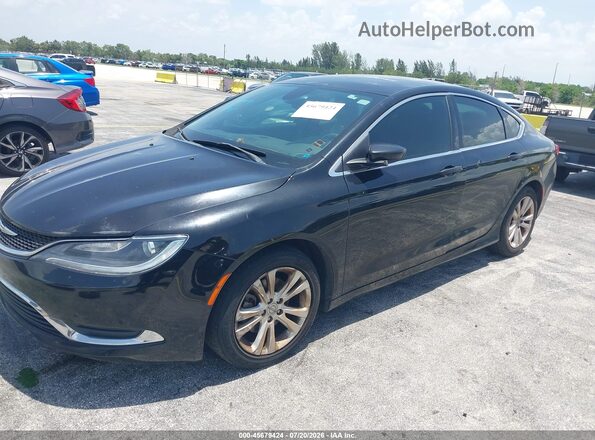 1C3CCCAB0HN505030 2017 CHRYSLER 200 Black 