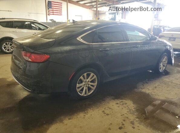 1C3CCCAB0HN505898 2017 CHRYSLER 200 Black Հետևի աջ