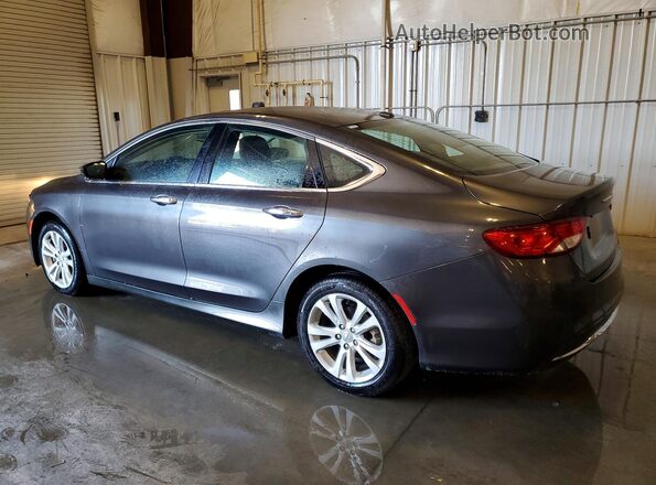 1C3CCCAB1GN130182 2016 CHRYSLER 200 Gray Հետևի ձախ