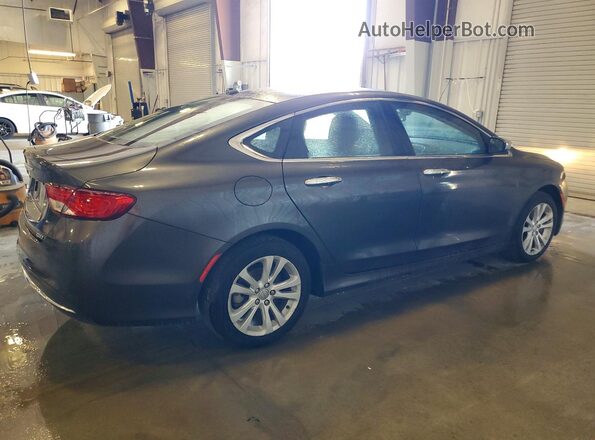 1C3CCCAB1GN130182 2016 CHRYSLER 200 Gray Հետևի աջ