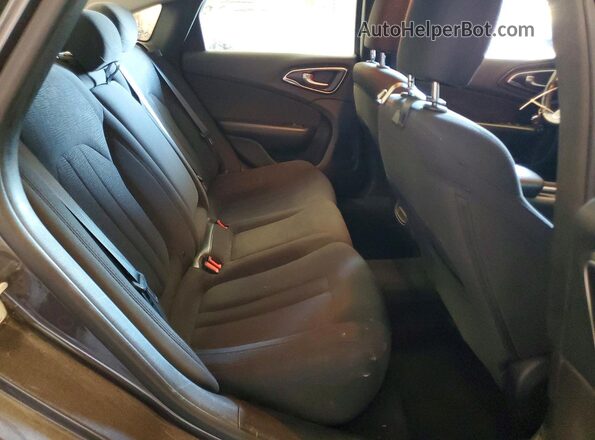 1C3CCCAB1GN130182 2016 CHRYSLER 200 Gray Հետևի նստատեղերի տեսք