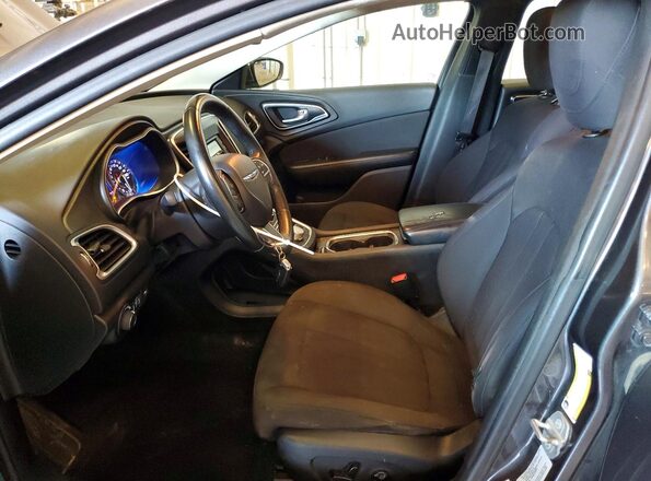 1C3CCCAB1GN130182 2016 CHRYSLER 200 Gray Սալոնի դիմացի տեսք