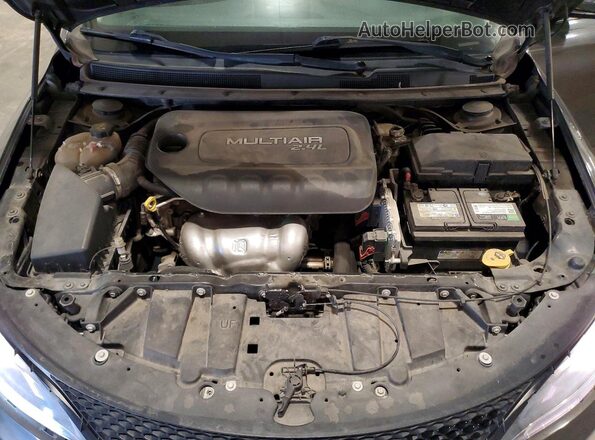 1C3CCCAB1GN130182 2016 CHRYSLER 200 Gray Սալոնի հետևի տեսք