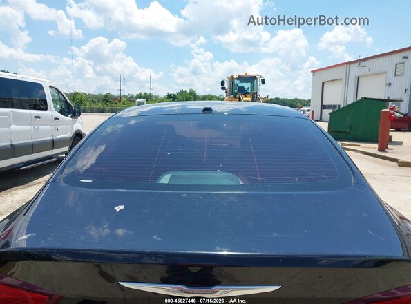 1C3CCCAB1GN159732 2016 CHRYSLER 200 Black Вид панелі приладів