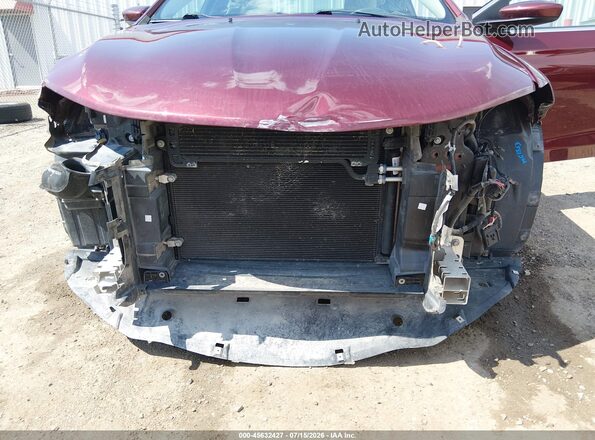 1C3CCCAB1GN181617 2016 CHRYSLER 200 Maroon Front view