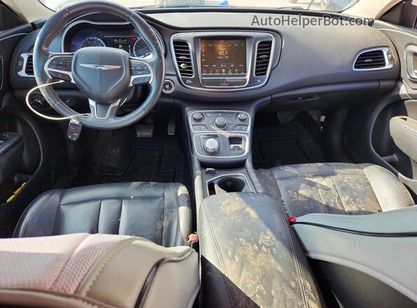 1C3CCCAB1GN197638 2016 CHRYSLER 200 Silver Вид панелі приладів