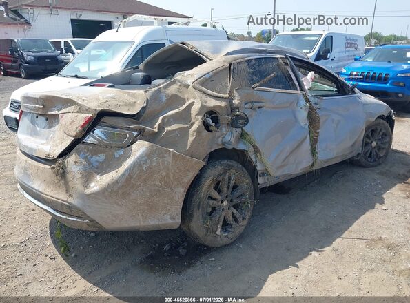 1C3CCCAB1HN503142 2017 CHRYSLER 200 Silver Задня права чверть