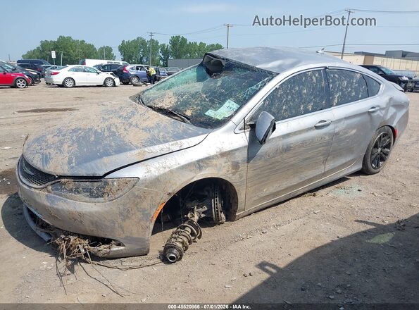 1C3CCCAB1HN503142 2017 CHRYSLER 200 Silver Передня ліва чверть