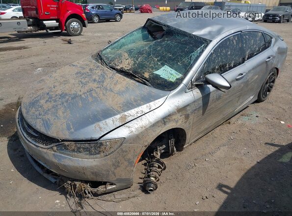 1C3CCCAB1HN503142 2017 CHRYSLER 200 Silver Вид спереду