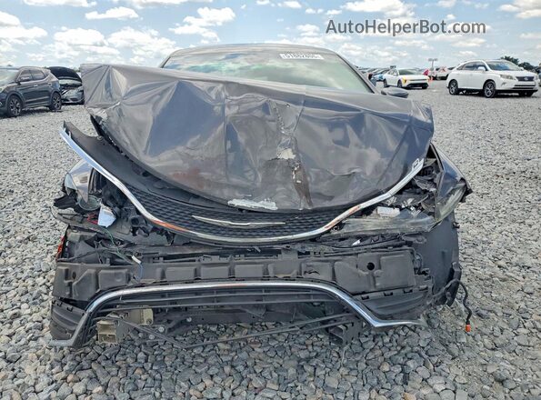 1C3CCCAB1HN507580 2017 CHRYSLER 200 Silver Front view
