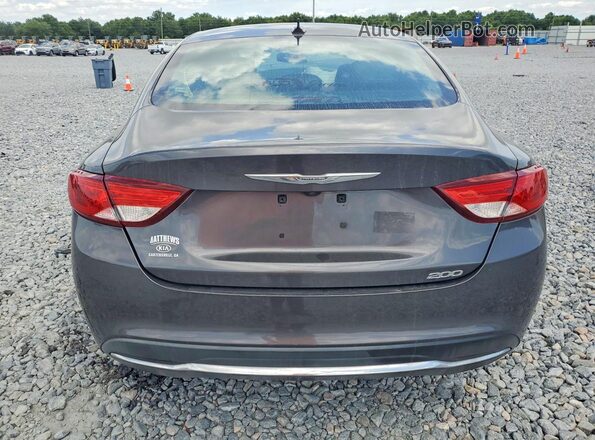 1C3CCCAB1HN507580 2017 CHRYSLER 200 Silver Rear view