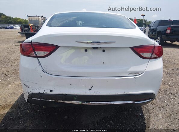 1C3CCCAB2GN141871 2016 CHRYSLER 200 Белый Вид спереди