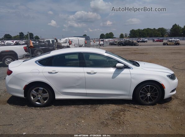 1C3CCCAB2GN141871 2016 CHRYSLER 200 Белый Вид задней части салона