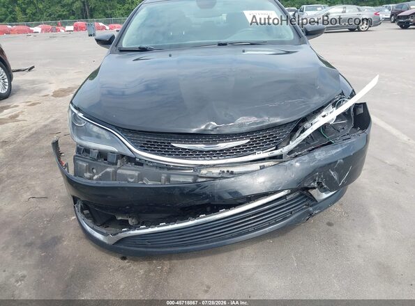 1C3CCCAB2HN503098 2017 CHRYSLER 200 Черный Вид спереди