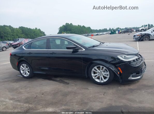 1C3CCCAB2HN503098 2017 CHRYSLER 200 Черный Вид задней части салона